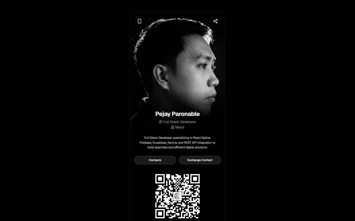 MAND/VCARD Profiles website